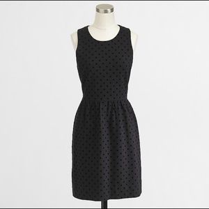 JCrew High Neck Polka Dot Dress, Size XS.